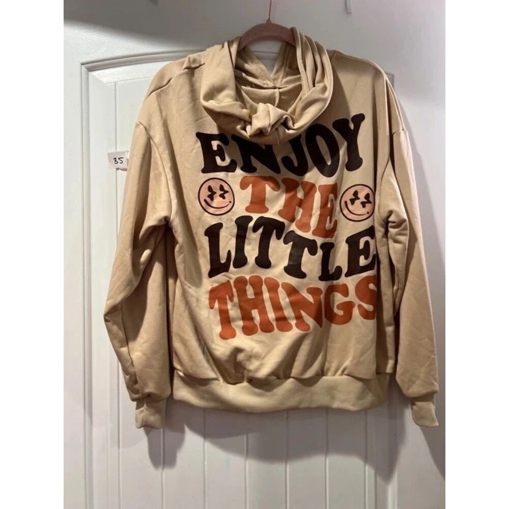 Tan women’s hoodie